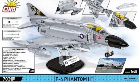 Klocki Armed Force F-4 Phantom II 703 elementów Klocki Armed Force F-4 Phantom II 703 elementów