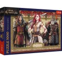 Puzzle 1000 elementów Władca Pierścieni Wojna Rohirrimów