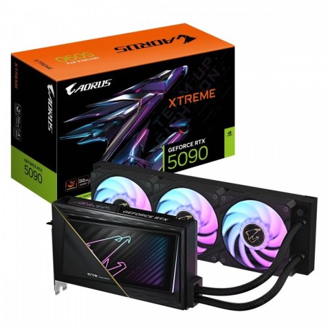 Karta graficzna RTX 5090 AORUS XTREME WATERFORCE 32GB 512bit GD Karta graficzna RTX 5090 AORUS XTREME WATERFORCE 32GB 512bit GD