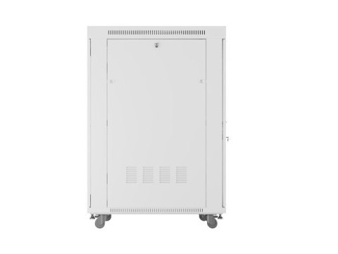 Szafa instalacyjna rack stojąca 19 cali 27U 800x1000 drzwi perforowane LCD szara (Flat pack) Szafa instalacyjna rack stojąca 19 cali 27U 800x1000 drzwi perforowane LCD szara (Flat pack)