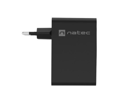 Ładowarka sieciowa Ribera GAN 3xUSB-C + 1x USB-A 100W czarna Ładowarka sieciowa Ribera GAN 3xUSB-C + 1x USB-A 100W czarna