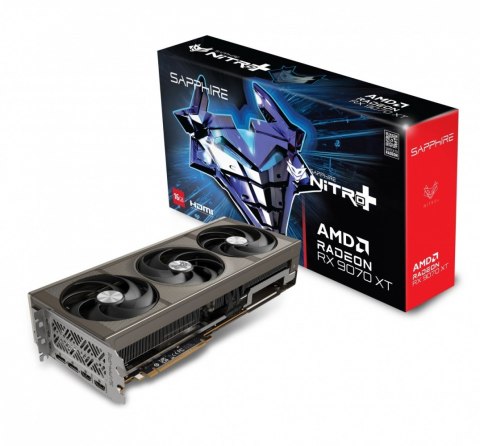 Karta graficzna Radeon RX 9070 XT NITRO+ GAMING OC 16GB GDDR6 256bit 2DP/2HDMI Karta graficzna Radeon RX 9070 XT NITRO+ GAMING OC 16GB GDDR6 256bit 2DP/2HDMI
