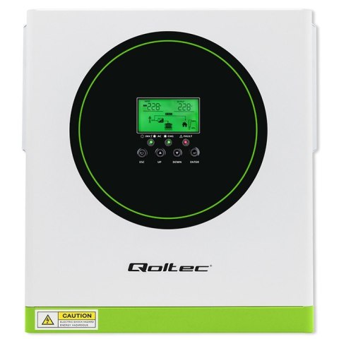 Hybrydowy Inwerter solarny Off-Grid 1500W 100A | 12V | MPPT | Sinus | Opcja Wi-Fi | Power Factor 1.0 Hybrydowy Inwerter solarny Off-Grid 1500W 100A | 12V | MPPT | Sinus | Opcja Wi-Fi | Power Factor 1.0
