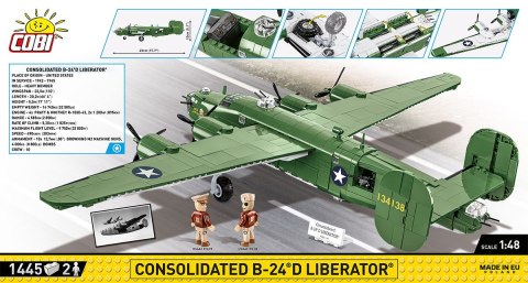 Klocki Consolidated B-24D Liberator 1445 klocków Klocki Consolidated B-24D Liberator 1445 klocków
