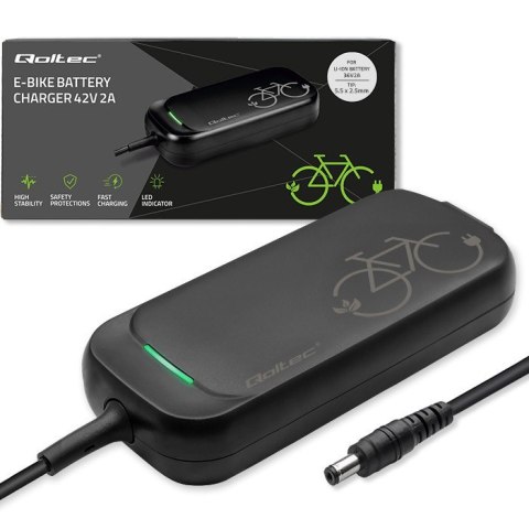 Ładowarka do roweru skutera elektrycznego 36V | 42V | 2A | 5.5*2.5 + wodoodporna + kabel zasilający Ładowarka do roweru skutera elektrycznego 36V | 42V | 2A | 5.5*2.5 + wodoodporna + kabel zasilający