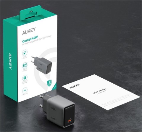 PA-C2 ładowarka sieciowa 1xUSB-C PD 45W 4A QC4+ PD3.0 AFC PPS FCP SCP SSCP PA-C2 ładowarka sieciowa 1xUSB-C PD 45W 4A QC4+ PD3.0 AFC PPS FCP SCP SSCP