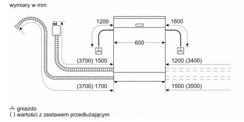 Zmywarka serie 6, 3 kosz SMD6ECX12E Zmywarka serie 6, 3 kosz SMD6ECX12E