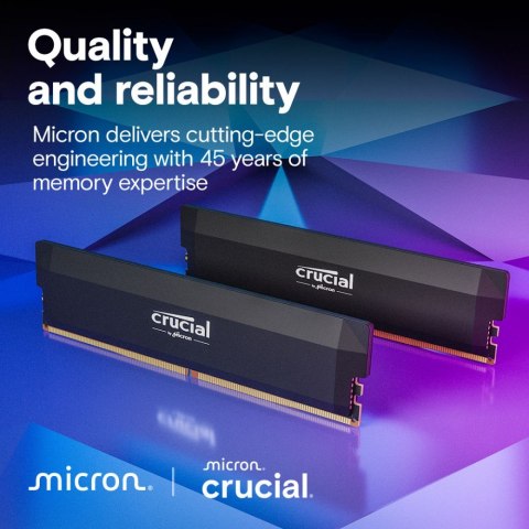 Pamięć DDR5 Pro OC 32/6400(1*32GB) CL40 Pamięć DDR5 Pro OC 32/6400(1*32GB) CL40