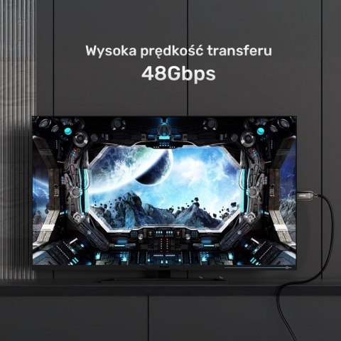 Kabel optyczny HDMI 2.1 AOC 8K 120Hz 10m; C11085GY01-10M Kabel optyczny HDMI 2.1 AOC 8K 120Hz 10m; C11085GY01-10M