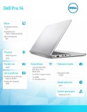 Laptop Dell Pro 14 PC14255/AMD Ryzen AI 5 PRO 340/16GB/512GB SSD/14.0 FHD+/Radeon 840M/FgrPr/FHD/IR Cam/Mic/WLAN+BT/Backlit Kb/3