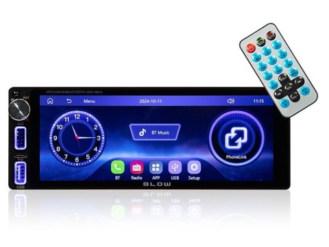 Radio samochodowe AVH-686A 1DIN 7 cali RDS MP3/USB/micro SD/BLUETOOTH Radio samochodowe AVH-686A 1DIN 7 cali RDS MP3/USB/micro SD/BLUETOOTH