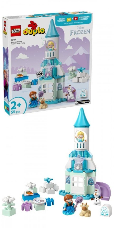 Klocki DUPLO Disney 10455 Przyjęcie w lodowym zamku Anny i Elzy Klocki DUPLO Disney 10455 Przyjęcie w lodowym zamku Anny i Elzy