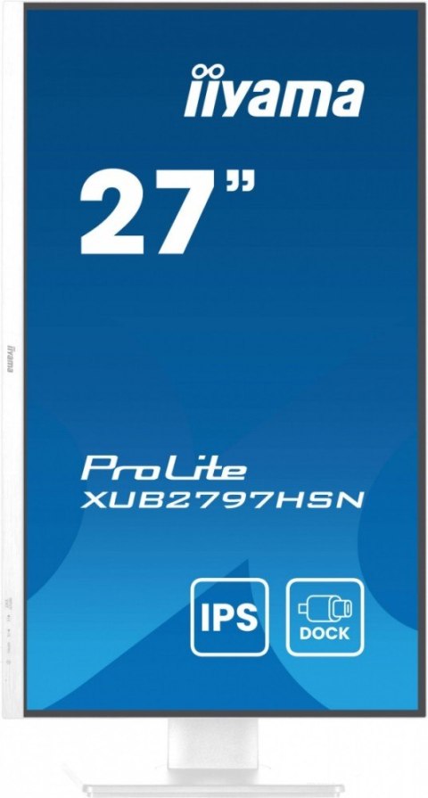 Monitor 27 cali XUB2797HSN-W2 IPS,FHD,USB-C Dock,HAS,300cd,1ms,sRGB99%,100Hz,HDMI,DP-out,USBx4,RJ45,2x2W/5y/ Monitor 27 cali XUB2797HSN-W2 IPS,FHD,USB-C Dock,HAS,300cd,1ms,sRGB99%,100Hz,HDMI,DP-out,USBx4,RJ45,2x2W/5y/