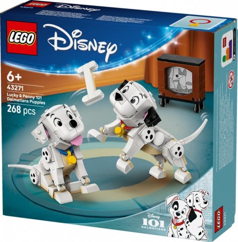 Klocki Disney 43271 101 dalmatyńczyków - Szczeniaczki Szczęściarz i Penny Klocki Disney 43271 101 dalmatyńczyków - Szczeniaczki Szczęściarz i Penny