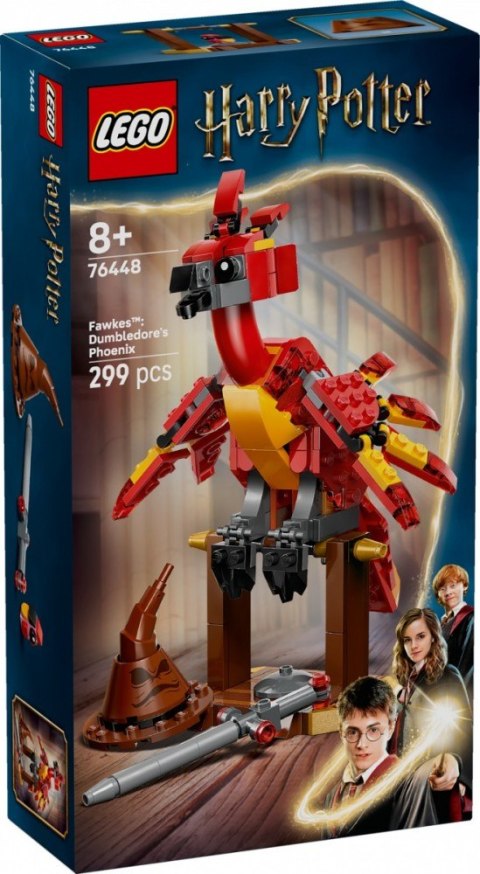 Klocki Harry Potter 76448 Fawkes: feniks Dumbledore'a Klocki Harry Potter 76448 Fawkes: feniks Dumbledore'a