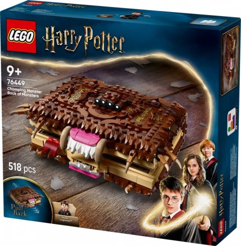 Klocki Harry Potter 76449 Potworna księga potworów z zębami Klocki Harry Potter 76449 Potworna księga potworów z zębami
