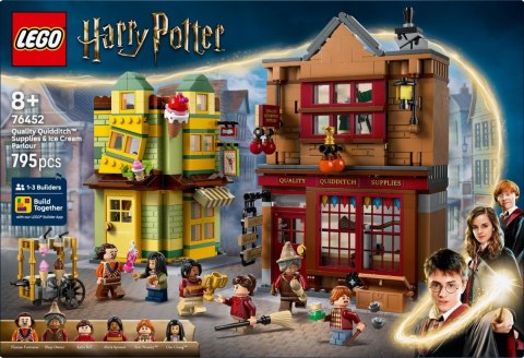 Klocki Harry Potter 76452 Markowy sprzęt do quidditcha i lodziarnia Klocki Harry Potter 76452 Markowy sprzęt do quidditcha i lodziarnia