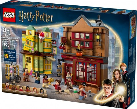 Klocki Harry Potter 76452 Markowy sprzęt do quidditcha i lodziarnia Klocki Harry Potter 76452 Markowy sprzęt do quidditcha i lodziarnia