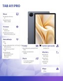Tablet Tab A11 Pro 11 cali 8/128GB LTE Szary