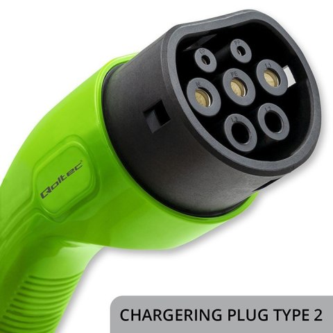Mobilna ładowarka do samochodu elektrycznego EV z regulacją 2w1 Typ2 | 11kW | 3 Fazy | CEE 5 PIN | LCD | Przenośna | Wallbox | Mobilna ładowarka do samochodu elektrycznego EV z regulacją 2w1 Typ2 | 11kW | 3 Fazy | CEE 5 PIN | LCD | Przenośna | Wallbox |