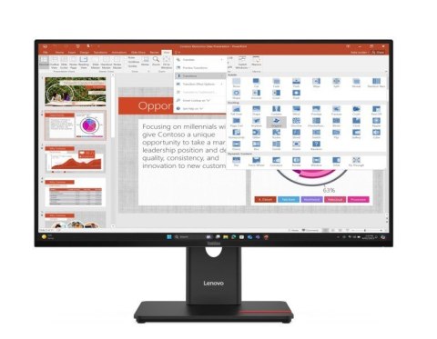 Monitor ThinkVision T27-40 27 cali 64A5ZAT6EU Monitor ThinkVision T27-40 27 cali 64A5ZAT6EU