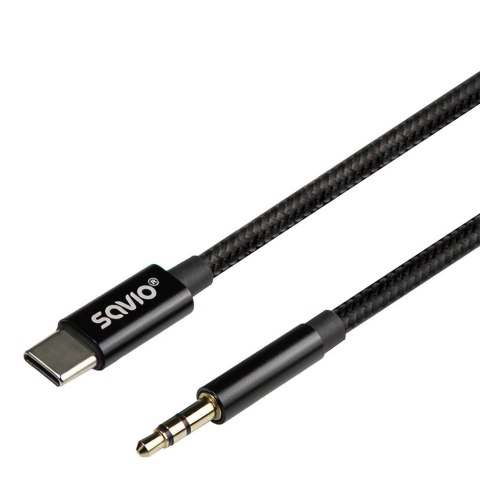 Kabel USB-C do mini-Jack CL-188 2m Kabel USB-C do mini-Jack CL-188 2m
