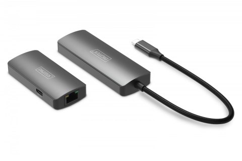 Przedłużacz/Extender USB-C - HDMI 30m po skrętce Cat.6 4K120Hz HDCP 2.3 (zestaw) Przedłużacz/Extender USB-C - HDMI 30m po skrętce Cat.6 4K120Hz HDCP 2.3 (zestaw)