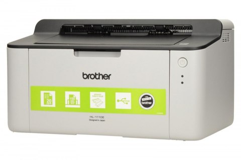 Drukarka HL-1110E A4 mono USB/20ppm/pod.150ark./1000kopii@start Drukarka HL-1110E A4 mono USB/20ppm/pod.150ark./1000kopii@start