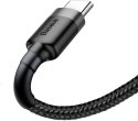 KABEL USB-A / USB-C Baseus Cafule CATKLF-AG1 50cm 3A QC 3.0 CZARNO-SZARY W NYLONOWYM OPLOCIE KABEL USB-A / USB-C Baseus Cafule CATKLF-AG1 50cm 3A QC 3.0 CZARNO-SZARY W NYLONOWYM OPLOCIE