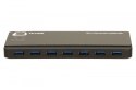 7-portowy Hub USB 3.0 z dwoma portami ładującymi 7-portowy Hub USB 3.0 z dwoma portami ładującymi