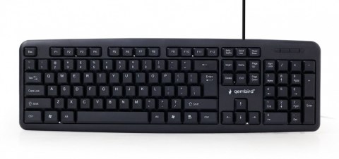Klawiatura Standardowa USB Czarna KB-U-103