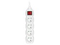 Listwa PowerWatch 3 m biala(4 gniazda)0/1 Listwa PowerWatch 3 m biala(4 gniazda)0/1