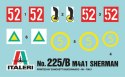 Model plastikowy M4-A1 Sherman Model plastikowy M4-A1 Sherman