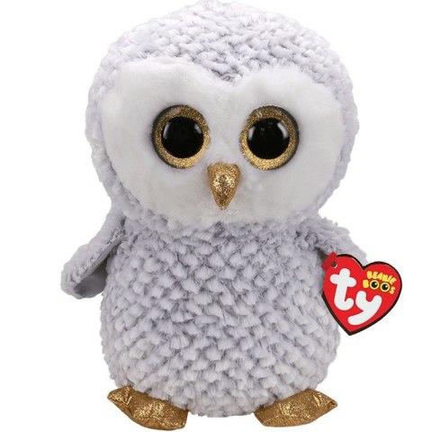 Maskotka TY Beanie Boos Owlette - Biała sowa 42 cm