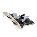 Karta PCI Express/ 2porty RS232/2MBps Karta PCI Express/ 2porty RS232/2MBps