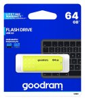 Pendrive UME2 64GB USB 2.0 Żółty Pendrive UME2 64GB USB 2.0 Żółty