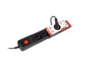 Listwa zasilająca R5 1.5m 5x230V PL 10A Czarna Listwa zasilająca R5 1.5m 5x230V PL 10A Czarna