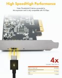 IB-PCI1901-C32 Karta PCIe, TYPE-C USB 3.2 (Gen 2x2) IB-PCI1901-C32 Karta PCIe, TYPE-C USB 3.2 (Gen 2x2)
