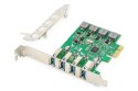 Karta rozszerzeń (Kontroler) USB 3.0 PCI Express 4xUSB 3.0 Low Profile Chipset: VL805 Karta rozszerzeń (Kontroler) USB 3.0 PCI Express 4xUSB 3.0 Low Profile Chipset: VL805