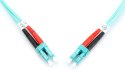 Patch cord światłowodowy FO LC-LC MM 50/125 OM3 duplex LSOH 2m Patch cord światłowodowy FO LC-LC MM 50/125 OM3 duplex LSOH 2m