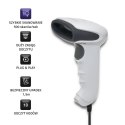 Czytnik kodów kreskowych 1D | CCD | USB | Biały Czytnik kodów kreskowych 1D | CCD | USB | Biały