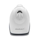 Czytnik kodów kreskowych 1D | CCD | USB | Biały Czytnik kodów kreskowych 1D | CCD | USB | Biały