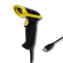 Laserowy czytnik kodów 1D | 2D | USB |Czarny Laserowy czytnik kodów 1D | 2D | USB |Czarny