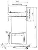 Stojak LCD 55-100 cali 150 kg Stojak LCD 55-100 cali 150 kg