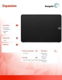 Dysk zewnętrzny Expansion 10TB 3,5 STKP10000400 czarny Dysk zewnętrzny Expansion 10TB 3,5 STKP10000400 czarny