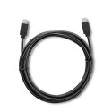 Kabel USB 3.1 typ C męski | USB 3.1 typ C męski | 1.4m | Czarny Kabel USB 3.1 typ C męski | USB 3.1 typ C męski | 1.4m | Czarny