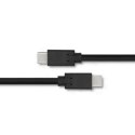 Kabel USB 3.1 typ C męski | USB 3.1 typ C męski | 1.4m | Czarny Kabel USB 3.1 typ C męski | USB 3.1 typ C męski | 1.4m | Czarny