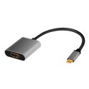 Adapter USB-C do HDMI/F ,4K/60Hz aluminiowy 0.15m Adapter USB-C do HDMI/F ,4K/60Hz aluminiowy 0.15m