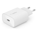 Ładowarka sieciowa 25W USB-C Power Delivery 3.0 PPS biała Ładowarka sieciowa 25W USB-C Power Delivery 3.0 PPS biała