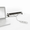 Przedłużacz ochronny 5x2PZ +USB A/C 1,5m biało-czarny Przedłużacz ochronny 5x2PZ +USB A/C 1,5m biało-czarny